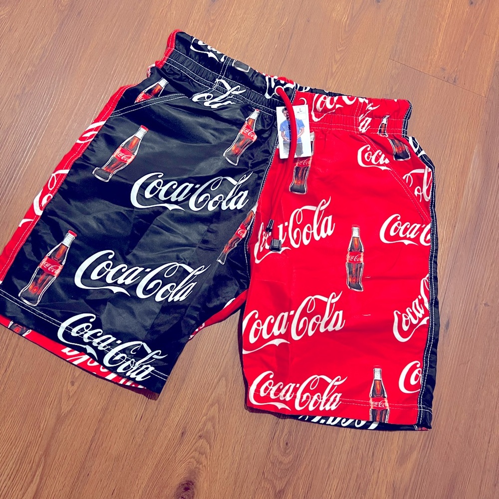 Coca-cola swim trunks 🩳